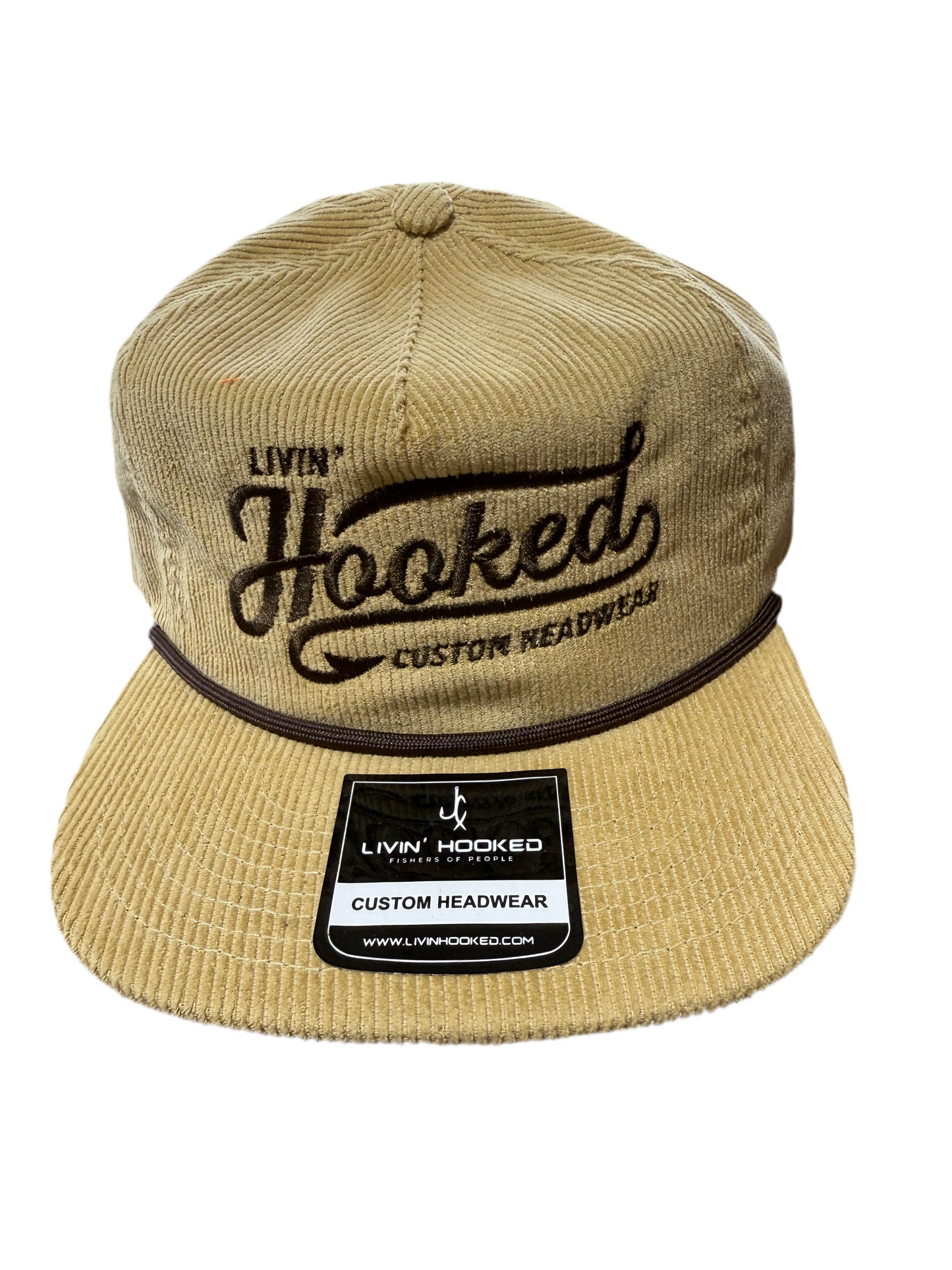 Livin’ Hooked Custom Headwear