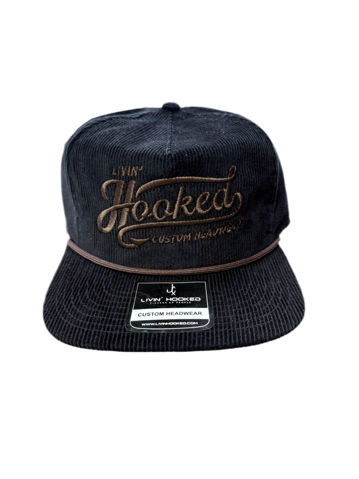 Livin’ Hooked Custom Headwear
