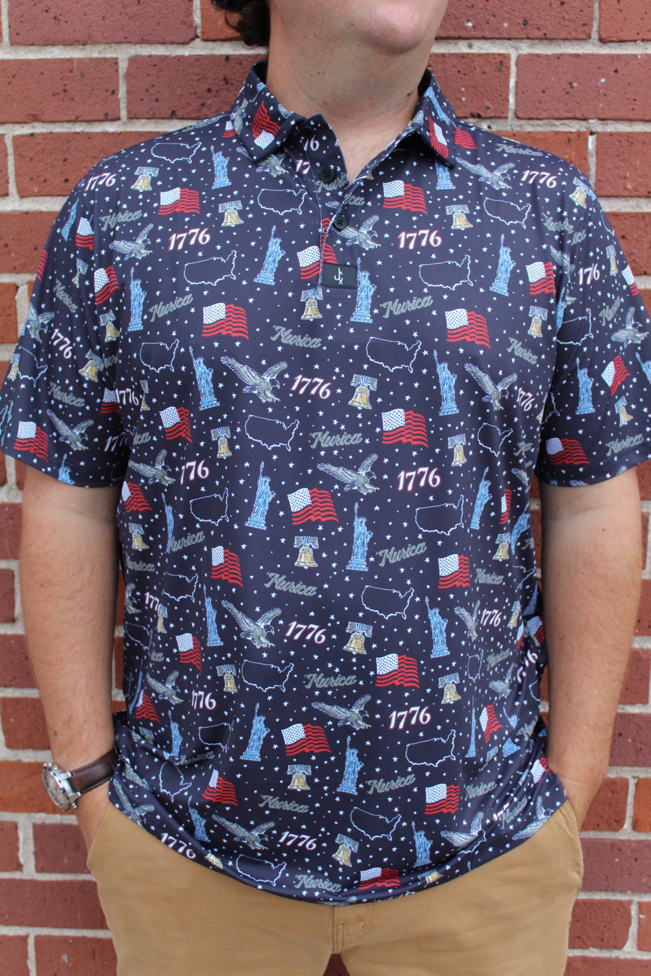 4th of July UV short sleeve