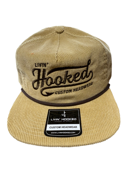 Livin’ Hooked Custom Headwear