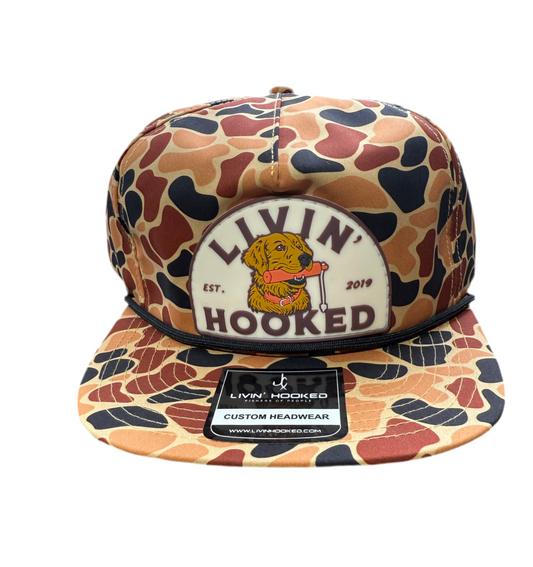 Livin’ Hooked Custom Headwear