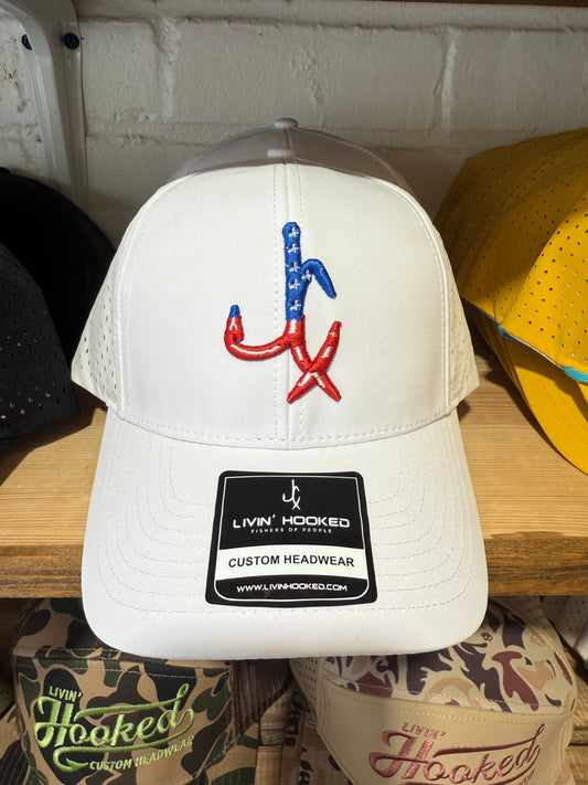 Livin’ Hooked Custom Headwear