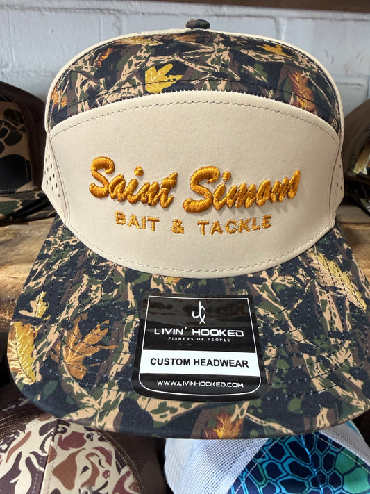 Livin’ Hooked Custom Headwear