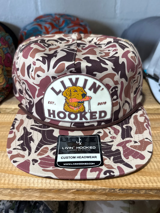 Livin’ Hooked Custom Headwear