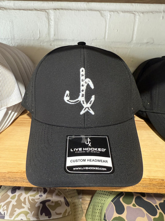 Livin’ Hooked Custom Headwear