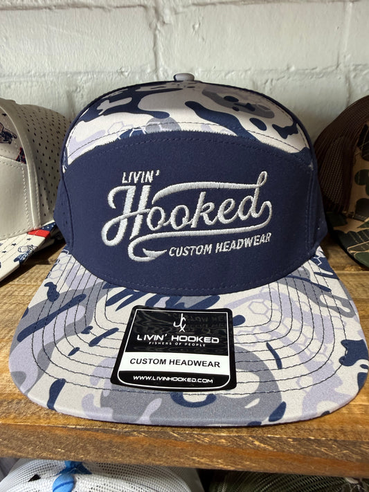 Livin’ Hooked Custom Headwear