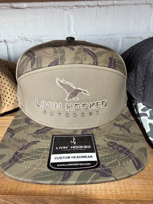 Livin’ Hooked Custom Headwear