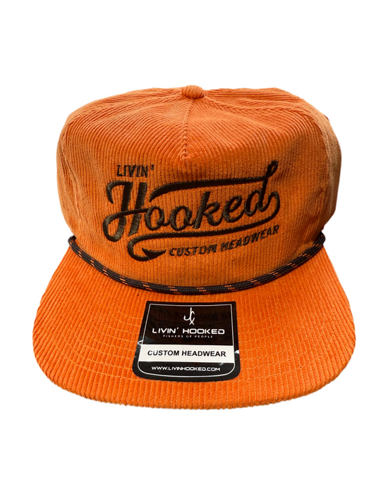 Livin’ Hooked Custom Headwear