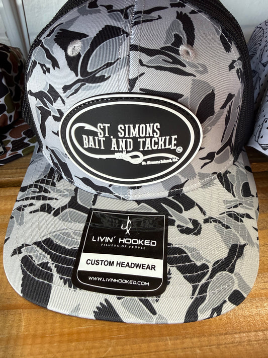 Livin’ Hooked Custom Headwear