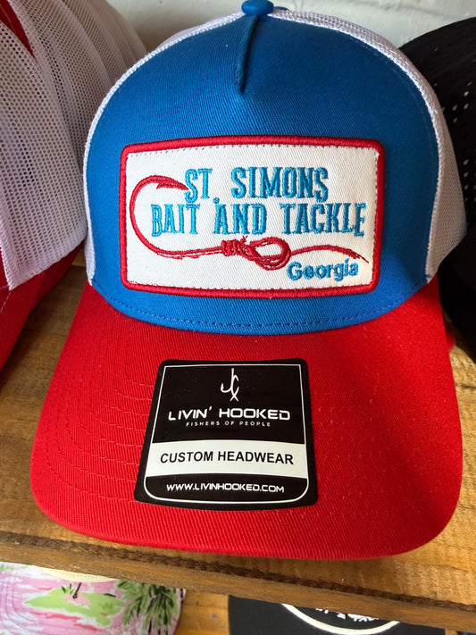 Livin’ Hooked Custom Headwear
