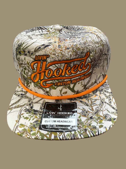Livin’ Hooked Custom Headwear