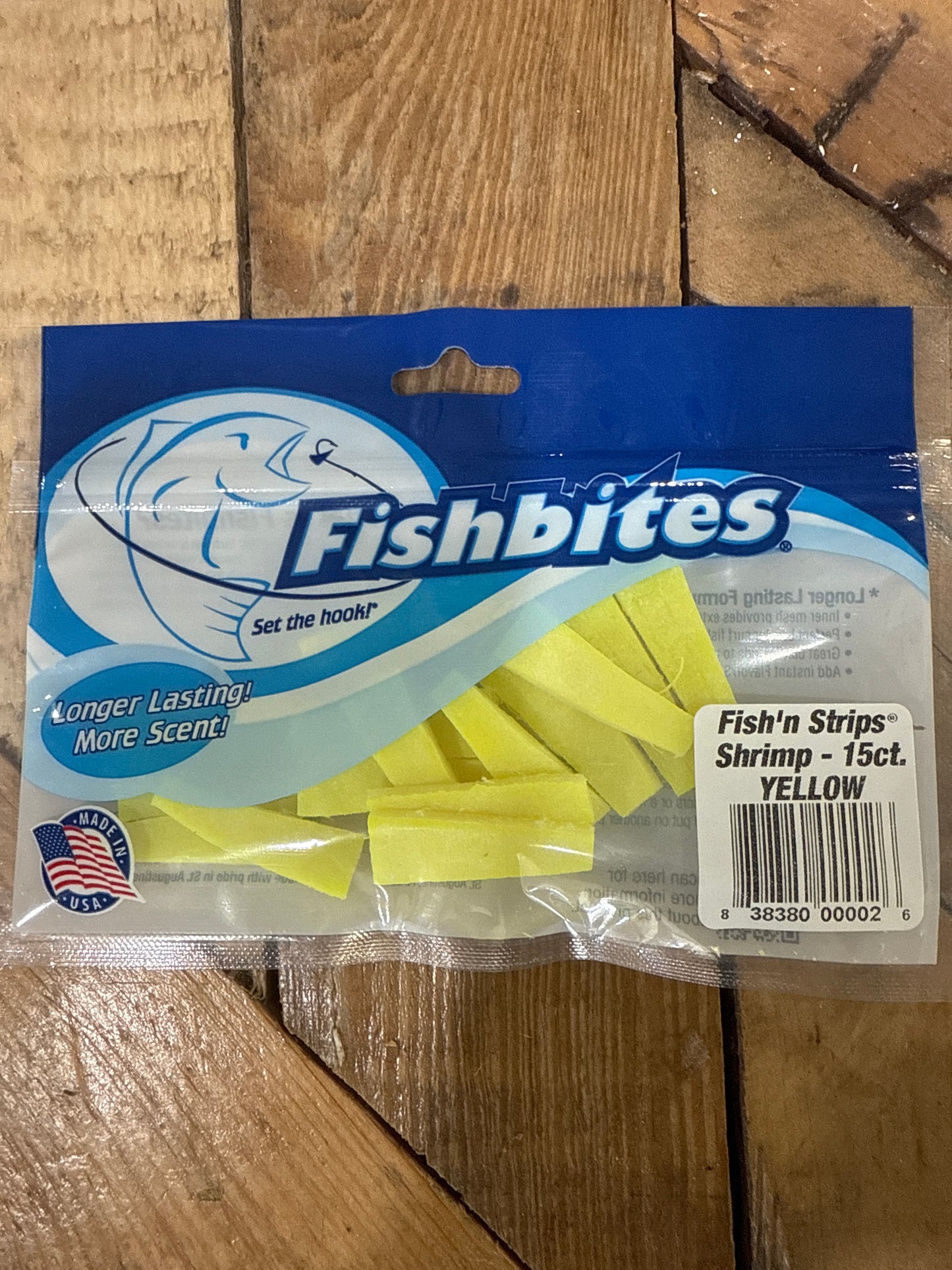 Fishbites Fish’n Strips Shrimp Yellow