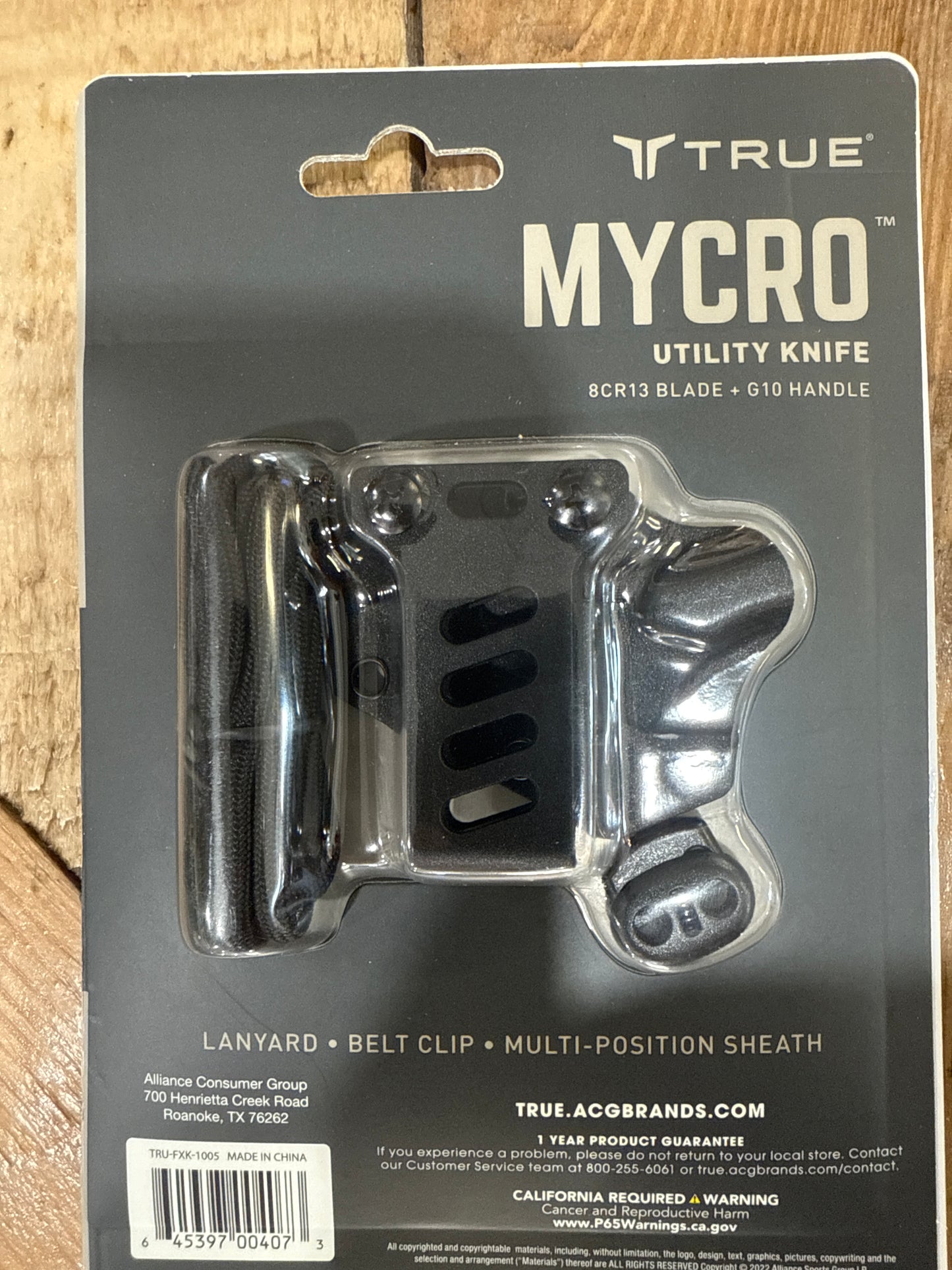 TRUE MYCRO UTILITY KNIFE