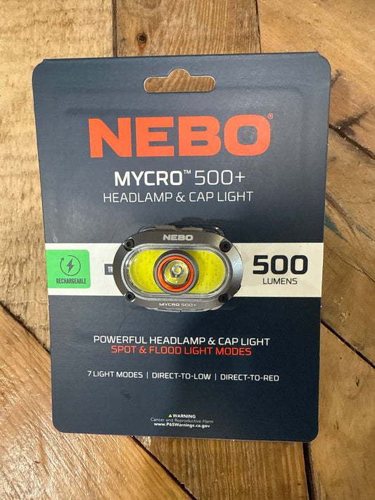 NEBO MYCRO 500+ Headlamp